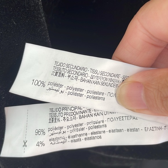 NWT. Blogger’s Favorite Zara Small Voluminous Organza Velvet Black Mini Dress. - Picture 16 of 16